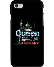 This Queen was born in 3 - January Phone Case thumbnail