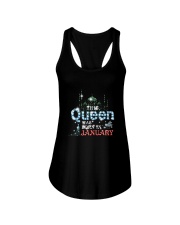 This Queen was born in 3 - January Ladies Flowy Tank thumbnail