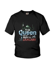 This Queen was born in 3 - January Youth T-Shirt thumbnail