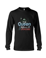 This Queen was born in 3 - January Long Sleeve Tee thumbnail