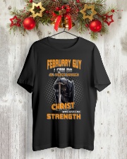 Strength guy-US-T2 Classic T-Shirt lifestyle-holiday-crewneck-front-2