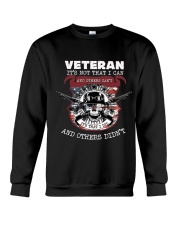 VETERAN-I CAN I DID Crewneck Sweatshirt thumbnail