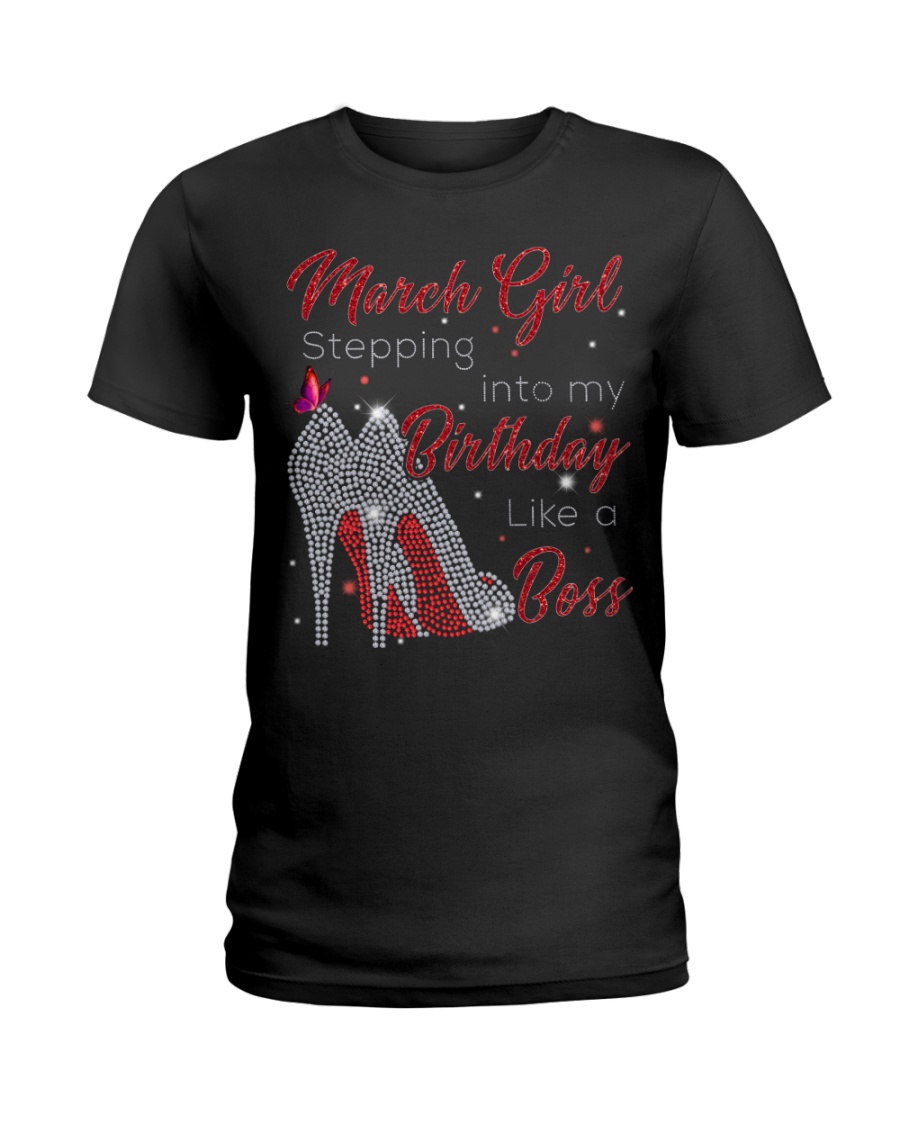 Stepping into my birthday-T3 Ladies T-Shirt