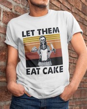 Skeleton Skull Let Them Eat Cake Classic T-Shirt apparel-classic-tshirt-lifestyle-26