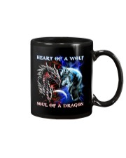 Heart Of A Wolf Soul Of A Dragon Mug front