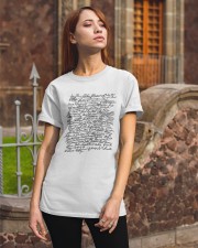 Declaration of Independence Signatures Classic T-Shirt apparel-classic-tshirt-lifestyle-06