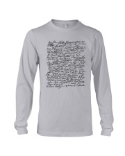 Declaration of Independence Signatures Long Sleeve Tee tile
