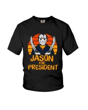 Jason For President Halloween Friday The 13th Youth T-Shirt tile