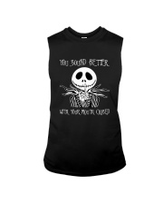 You Sound Better With Your Mouth Closed Sleeveless Tee tile