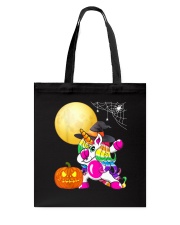 Halloween Pumpkin Unicorn Costume Tote Bag tile