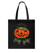 Halloween Jack O Lantern Candy Basket Controllers Tote Bag tile
