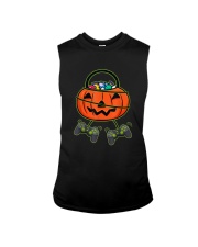 Halloween Jack O Lantern Candy Basket Controllers Sleeveless Tee tile