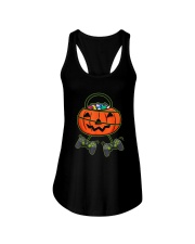 Halloween Jack O Lantern Candy Basket Controllers Ladies Flowy Tank tile