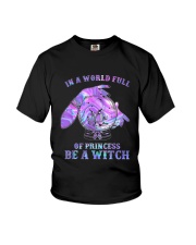 In A World Full Of Princesses Be A Witch Youth T-Shirt tile