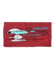 Mask Smiling Under The Hugging You In My Heart Mask tile