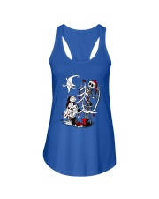 Jack And Sally Before Christmas Ladies Flowy Tank tile