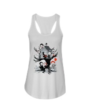 Halloween Horror Killer Ladies Flowy Tank tile