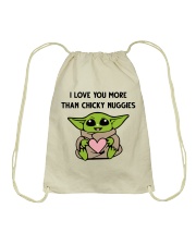 I Love You More Than Chicky Nuggies Drawstring Bag tile