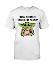 I Love You More Than Chicky Nuggies Premium Fit Mens Tee tile