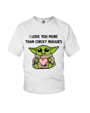 I Love You More Than Chicky Nuggies Youth T-Shirt tile