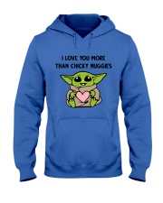 I Love You More Than Chicky Nuggies Hooded Sweatshirt tile