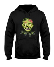 Zombie Video Gamer Controllers Boys Hooded Sweatshirt tile