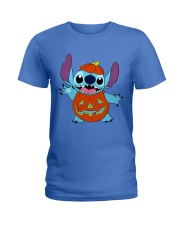 Halloween Pumpkin Ladies T-Shirt tile