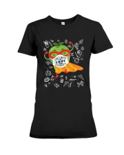 Can't Mask My Love Of Teaching Premium Fit Ladies Tee tile
