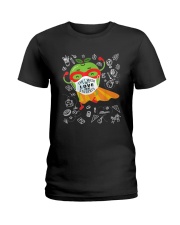 Can't Mask My Love Of Teaching Ladies T-Shirt tile