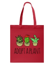 Cactus Adopt A Plan Funny Succulent Indoor Garden Tote Bag tile