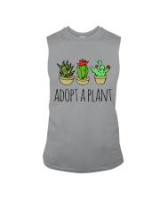 Cactus Adopt A Plan Funny Succulent Indoor Garden Sleeveless Tee tile