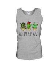 Cactus Adopt A Plan Funny Succulent Indoor Garden Unisex Tank tile