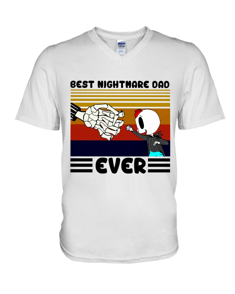 Dad and Son V-Neck T-Shirt