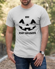 Halloween Jack O' Lantern Pumpkin Classic T-Shirt apparel-classic-tshirt-lifestyle-front-53