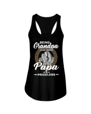 Being Grandpa Is An Honor Being PaPa is Priceless Ladies Flowy Tank tile