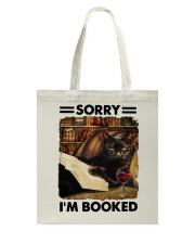 Sorry I'm Booked Tote Bag tile