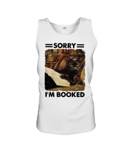 Sorry I'm Booked Unisex Tank tile