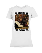 Sorry I'm Booked Premium Fit Ladies Tee tile