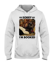 Sorry I'm Booked Hooded Sweatshirt tile
