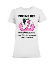Flamingo Piss Me Off Premium Fit Ladies Tee tile