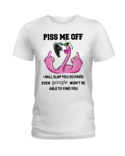 Flamingo Piss Me Off Ladies T-Shirt tile