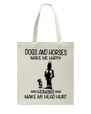 Dogs And Horses Tote Bag tile