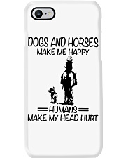 Dogs And Horses Phone Case tile
