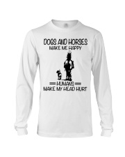 Dogs And Horses Long Sleeve Tee tile