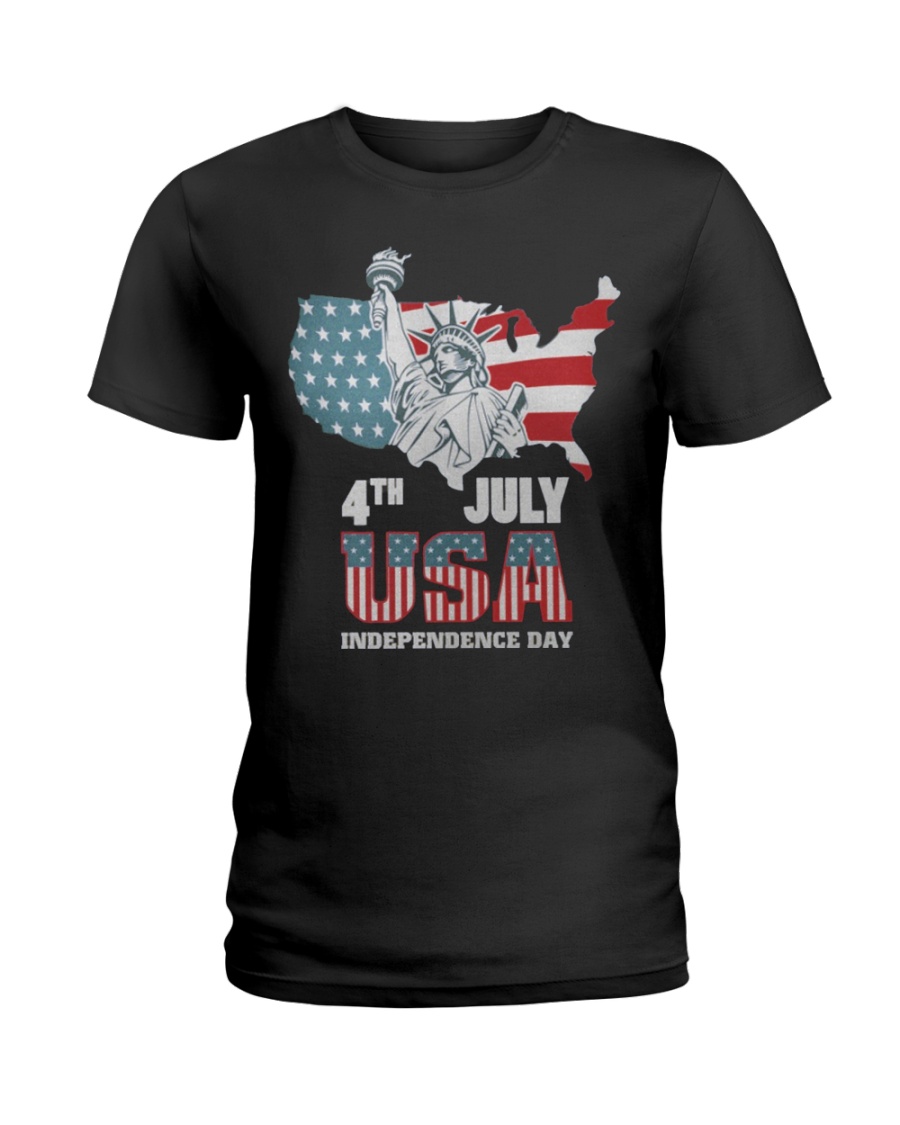 happy independence day 2019 Ladies T-Shirt