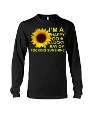 i'm happy go lucky ray of focking sunshine Long Sleeve Tee thumbnail