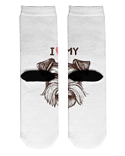 schnozer Crew Length Socks back