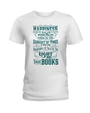 HAPPINESS IS READ BOOKS Ladies T-Shirt thumbnail