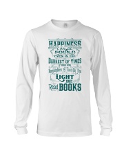 HAPPINESS IS READ BOOKS Long Sleeve Tee thumbnail