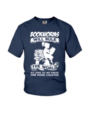 Bookworms Will Rule the World Youth T-Shirt front